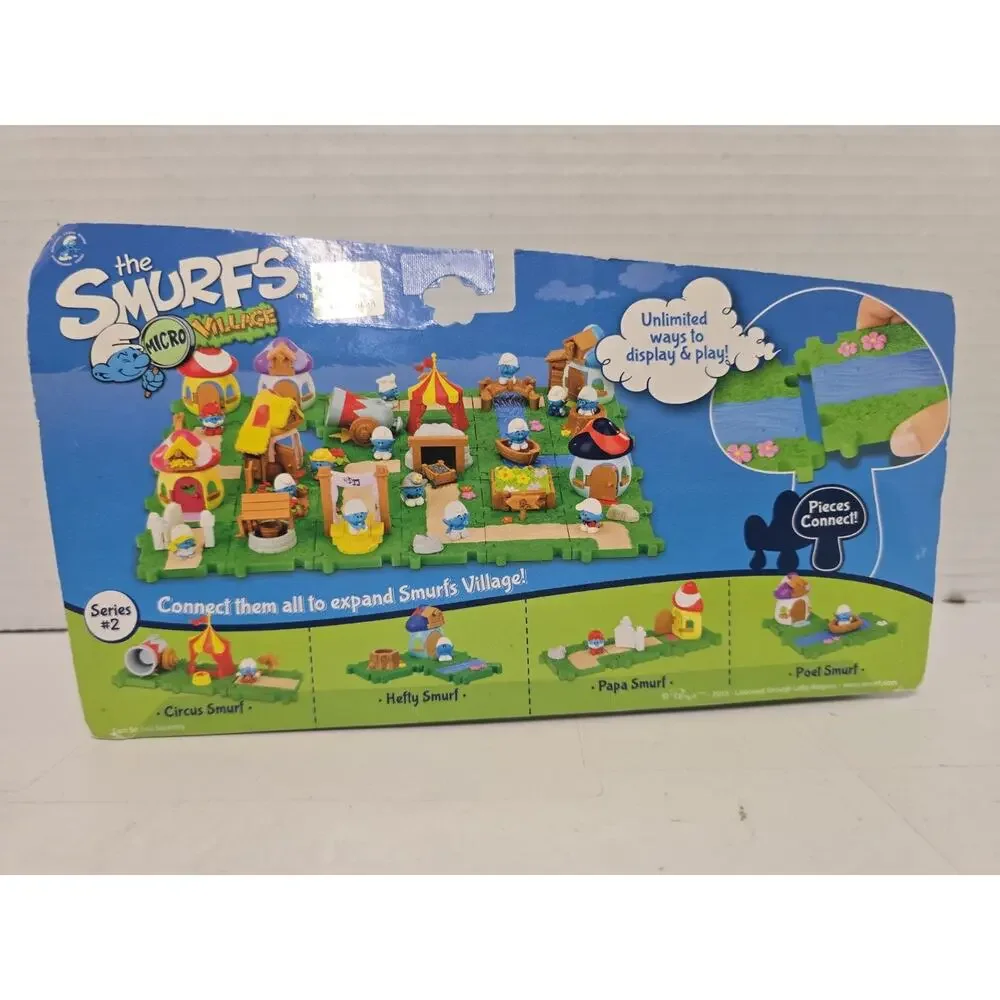 Jakks Peyo 2013 The Smurfs Micro Village Poet Smurf Starter Set Series 2 Figure